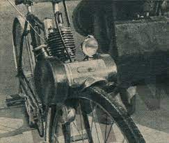 Spalinowy silnik rowerowy Gnom
