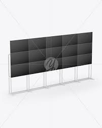 Download Newest Indoor Advertising Mockups On Yellow Images Object Mockups PSD Mockup Templates