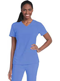 amazon com landau urbane scrubs 9534 womens double pocket