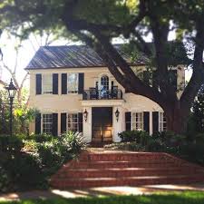 Black And White Painted Brick House Dream Home My Dream Home Beautiful Homes House Exterior