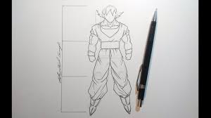 It takes 3 hours to complete. Proportions Scale How To Draw Dragonball Characters Youtube