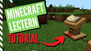 Cheats must be enabled before this will work. How To Make A Lectern In Minecraft And Use It