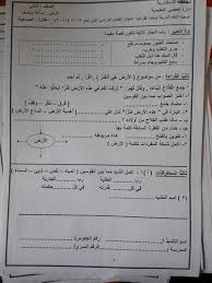 امتحانات عربي ودين تانية وثالثة ابتدائي 2018 محافظة الأسكندرية