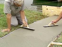 Making a concrete curb with my dad. How To Pour A Concrete Walkway How Tos Diy