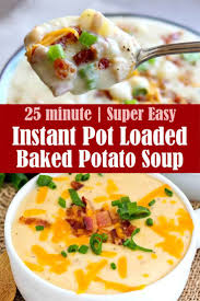 Best Ever Instant Pot Loaded Baked Potato Soup In 2020 Baked Potato Soup Instant Pot Dinner Recipes Baked Potato Soup Easy