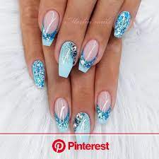 This long, tapered shape with a flat top — a.k.a. 35 Outstanding Short Coffin Nails Design Ideas For All Tastes Short Coffin Nails Designs Coffin Nails Designs Glittery Nails Clara Beauty My