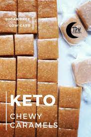 Keto Chewy Caramel Recipe Best Recipe Ever Made With Allulose Zero Carb Zero Sugar Low Carb Diab Chewy Caramels Recipe Keto Candy Low Carb Recipes Dessert