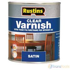 Rustins Polyurethane Varnish Clear Satin 250ml Rustins With Images Wood Protection Varnish Polyurethane