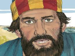 FreeBibleimages :: Jesus questions and reinstates Peter :: Peter is asked  three times by Jesus about his love for Him (John 21:1-25)