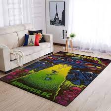 These olefin powerloomed themed area rugs are an easy care. Metallica Area Rug Music Ofd 191010 Awestorms