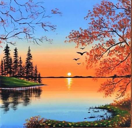 Creative & Beautiful Nature Scenery DrawingsߘͰߥ
