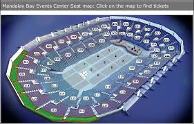 Abundant Mandalay Bay Arena Seating Chart Ufc Mandalay Bay