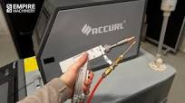 First Time Using the Accurl Handheld Laser Welder!