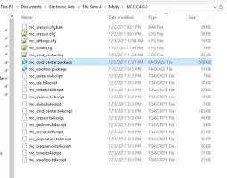 Add mods to your folder Mc Command Center