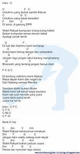 Chordtela iwan fals wakil rakyat. Chord Lagu Iwan Fals Wakil Rakyat Dari G