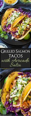 We did not find results for: Grilled Salmon Tacos With Avocado Salsa Cooking Classy Grilled Salmon Tacos Recipes Salmon Recipes