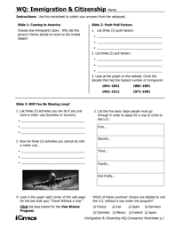 1035 cambridge street, suite 21b cambridge, ma 02141 tel: Icivics Immigration And Citizenship Answer Key Fill Online Printable Fillable Blank Pdffiller