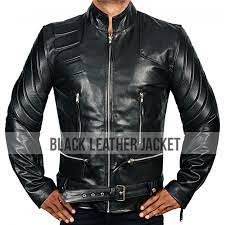 Arnold Leather Jacket Is Phenomenal This Jacket Is Inspired By The Movie Terminator3 Black Leather Motorcycle Jacket Leather Jacket Black Leather Jacket