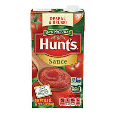 Saute either chopped garlic, onions or shallots in olive oil ( let the oil get semi hot 1st before you add 2 chopped tomatoes. Tomato Sauce Carton Hunt S