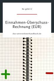 Eür light kostenlose vorlage für kleinunternehmer pierre tunger. Die Einnahmen Uberschuss Rechnung Eur So Geht S