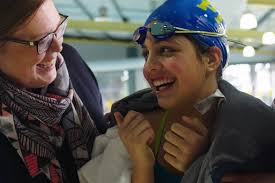 Caitlin's behaviours were tearing her family apart during Melbourne's  COVID-19 lockdowns, then she found solace in swimming