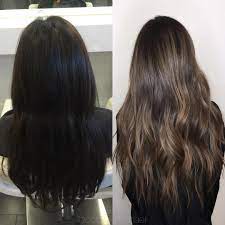 On the most basic level, the salon service aims to correct the tone or color. Michael Klomsue On Instagram Black Box Dye Correction To An Ash Tone Balayage Highlight Very Happy With The Re Box Hair Dye Balayage Color Correction Hair