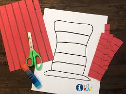 Seuss's short story the cat in the hat. Cutting Dr Seuss S Hat Otplan Activity Idea