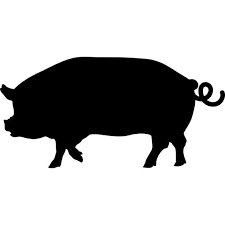 19 637 Free Vector Icons Of Zoo Animals Pig Silhouette Pig Logo Animal Icon