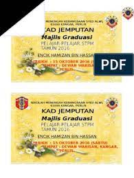 Ballroom glemarie, holiday inn glenmarie. Draf Kad Jemputan