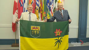 Fly the saskatchewan flag alongside your canadian flag! Saskatchewan Flag Pioneers Meet For First Time After 50 Years Globalnews Ca