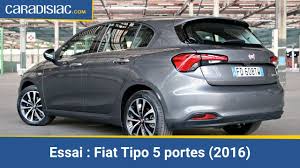 Essai Fiat Tipo 5 Portes 2016 Succes En Vue Youtube