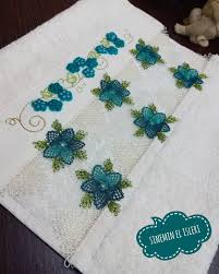 Havlu Kenari Ornekleri Mimuu Com Oya Ornekleri Havlular Tig Desenleri