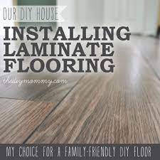 Installing Our Laminate Flooring Our Diy House The Diy Mommy Installing Laminate Flooring Laminate Flooring Diy Flooring