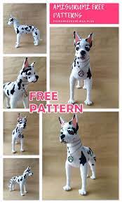 cute dalmatians dog amigurumi free crochet pattern freeamigurumi msa plus easy crochet animals crochet toys free amigurumi free