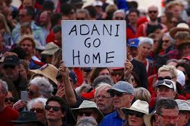 Police are counting and taking body cam footage. Thousands Protest Across Australia Against Adani S Coal Mine Project