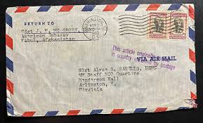 Opening a wells fargo bank account is simple, and you can do it yourself online or in person at a local branch. 1955 American Embassy In Afghanistan Airmail Cover To Arlington Va Usa Ebay