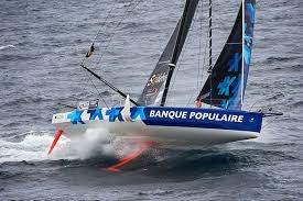 Banque Populaire Viii Visite D Un Bateau De La C Gende Bateau A Moteur Catamaran A Voile Banque Populaire