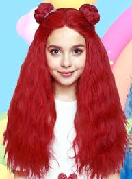 Amazon.com: Crystal Blue Curly Wig for Kids Adult with Chocker, 60 CM Long  Blue Wavy Wig + Wig Cap for Halloween Costume Cosplay : Clothing, Shoes &  Jewelry