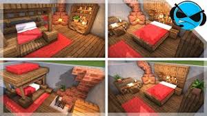 See more ideas about minecraft bedroom, minecraft, minecraft room. Minecraft 5 Medieval Bedroom Designs Ideas For 1 14 Youtube