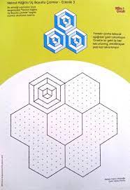 Teknoloji ve tasarım öğretmeni sayın pınar. Noktali Kagitta 3 Boyutlu Cizimler