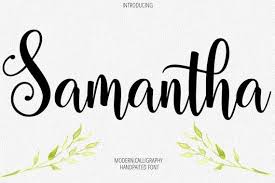 Whether you're putting together a resume, flyer, or web page, everyone needs to find and compare fonts some time. Font Fonts Samantha Digital Download Calligraphy Handwritten Etsy In 2021 Calligraphy Handwriting Free Script Fonts Calligraphy