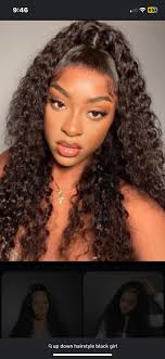 Who's available to do just the top half ponytail Friday morning ONLY THE  TOP HALF PONYTAIL