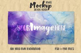 Download Beach Towel Mockup Mockup Template Business Card Logo Mockup Design PSD Mockup Templates