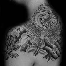 40 Japanese Crane Tattoo Designs For Men Bird Ink Ideas Crane Tattoo Tattoo Designs Men Japanese Crane Tattoo