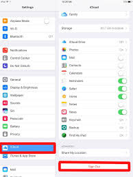 A Screenshot Of The Relevant Settings Menu On An Ipad Icloud Ipad Iphone