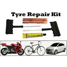 *dilindungi warranty selama 2 tahun *boleh tampal bocor hingga size 1cm, sllu paku dlm 0.5cm jer. Tubeless Tyre Repair Kit Set Tampal Tayar Tubeless