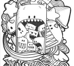 Learning how to draw hello kitty coloring pages for kids. Pin On Colouring Mermaid