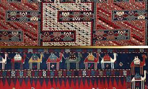 Üzerindeki ip, desen ve kullanılan o ülkelere ait halılarım da var. Karabag Halilari