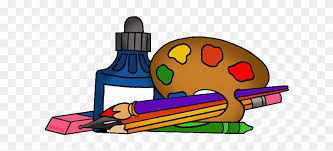 Art Supplies School Supplies Clipart Png 217790 Art School Supplies Clip Art Free School Clipart