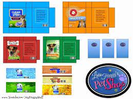 * go to your top toolbar and select your printing options. Littlest Pet Shop Party Ideas My Froggy Stuff Doll House Pets Food Printables